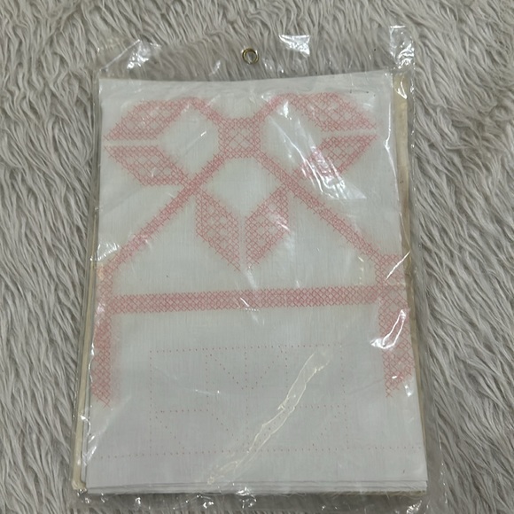 Permanent press quilt blocks embroidery cross stitch geometric kit - Picture 4 of 5